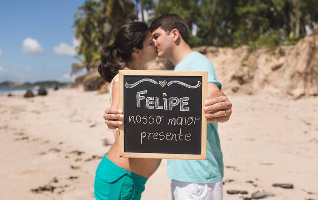 Ensaio Gestante de Renata e Beto