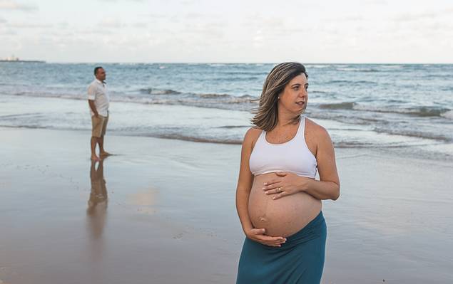 Ensaio Gestante de Roberta e Marton