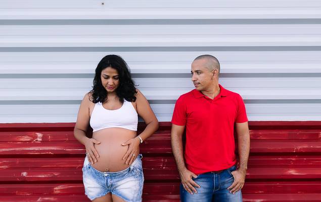 Ensaio Gestante de Maira e Gustavo