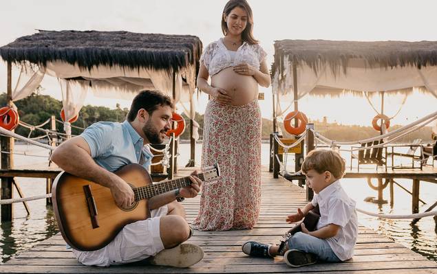 Ensaio Gestante de Diana e Jamerson