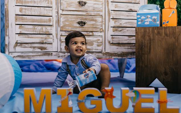 Aniversário Infantil de 1 Aninho do Miguel