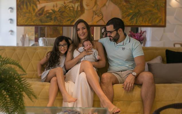 Ensaio Família de Simone e Thalles