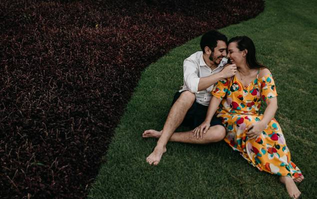 Ensaio Casal de Mari e Lucas