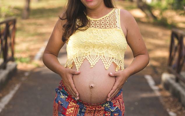 Ensaio Gestante de Alaide e Kevin