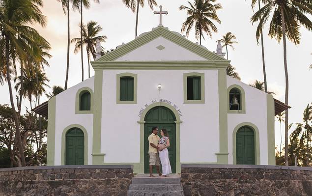 Ensaio Gestante de Viviane e Tiago