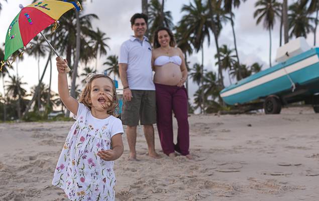 Ensaio Gestante de Patrícia e Mabli