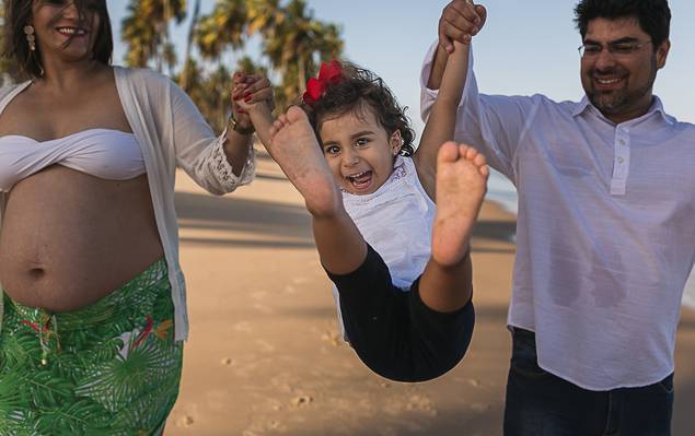Ensaio Gestante de Manu e André
