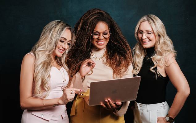 Retrato de Bianca, Marcia e Maju