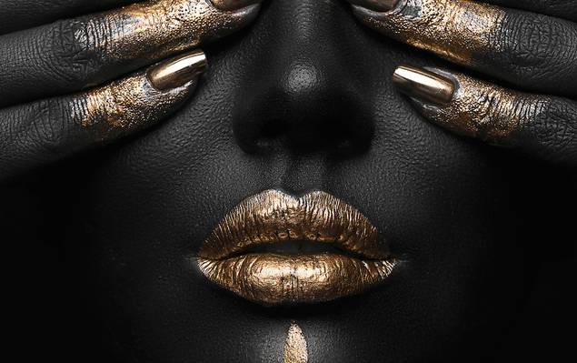 Telas de Black and Gold - 2