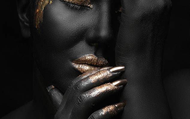 Telas de Black and Gold - 3