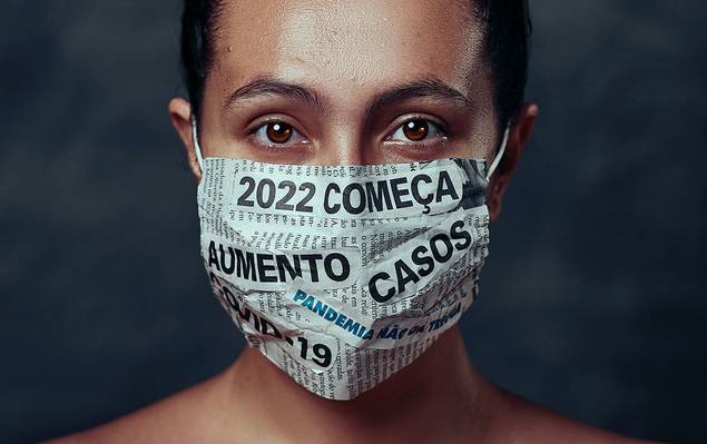 Telas de Covid - Fique em Casa