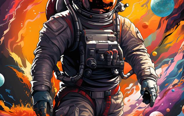 Telas de Astronauta