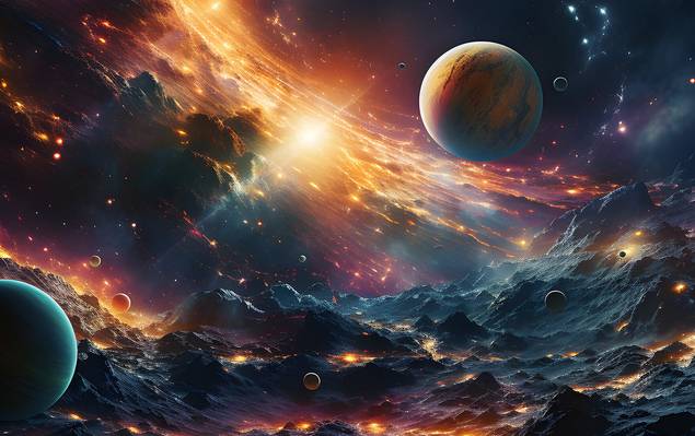 Telas de Planetas
