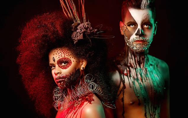 Retrato de Fashion - Halloween