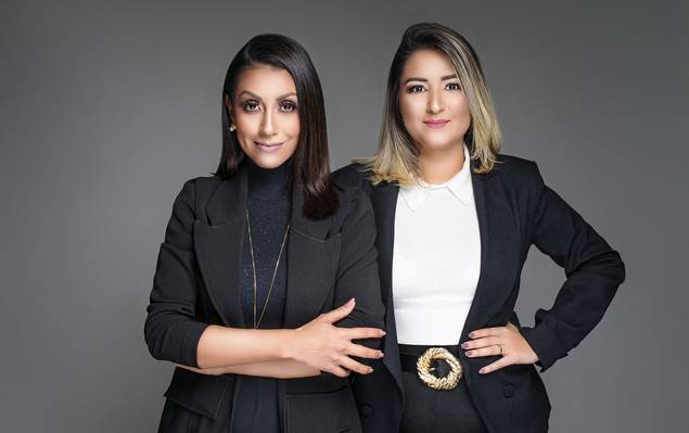 Retrato de Sara e Thamy