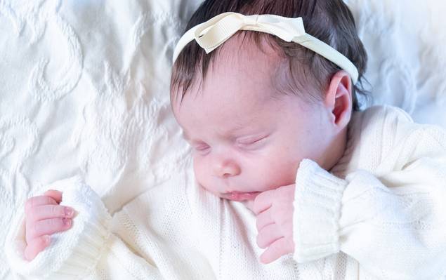 NEWBORN de Ayla em seus primeiros dias