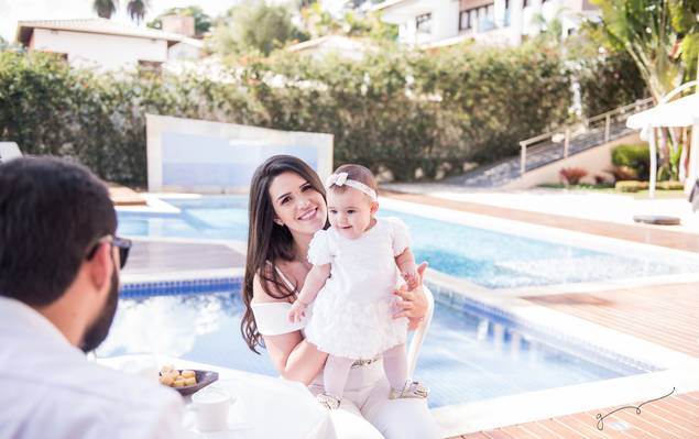 BATIZADOS-APRESENTAÇÃ0 de Luiza em dia de batizado 