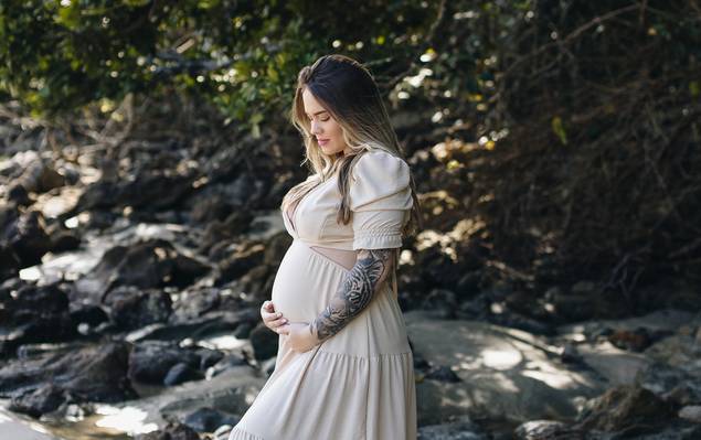 Gestante de Gi e Henri