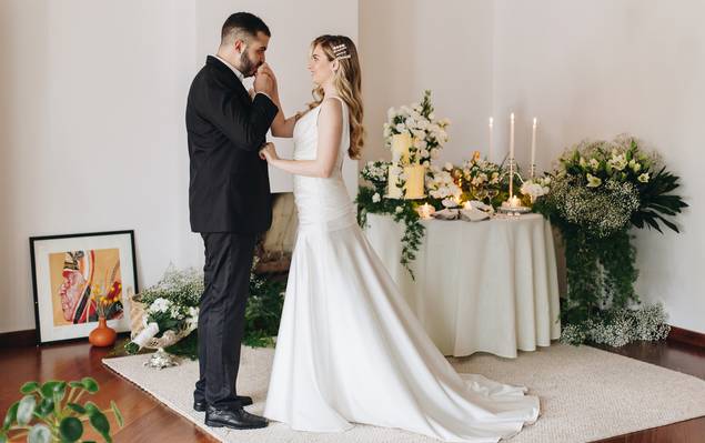 Casamentos de Lari e Filipe - Home Wedding