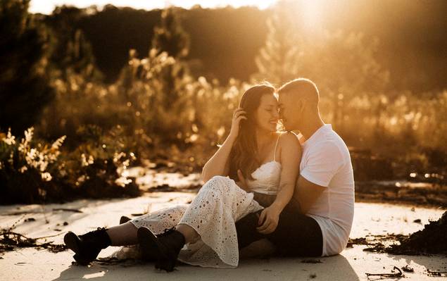 CASAL de ENSAIO DE CASAL - FERNANDA E THIAGO - HOLAMBRA