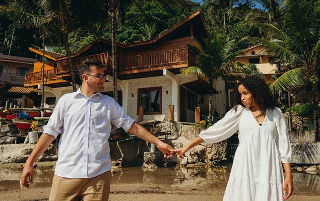 Casamento de Fernanda & Felipe | Pre-Wedding na Praia de Sorocotuba