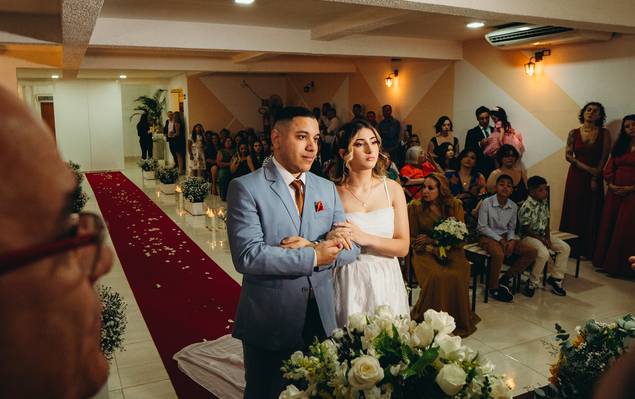 Casamento de Beca & Felipe | Casamento no Buffet Estrela Dourada