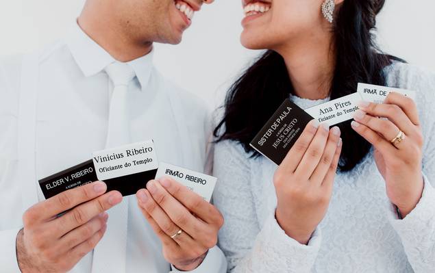 LDS Wedding  de Ana & Vinicius | Templo de São Paulo