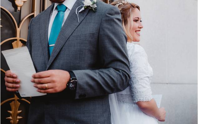 LDS Wedding  de Maureen & Alison | Casamento no Templo de São Paulo