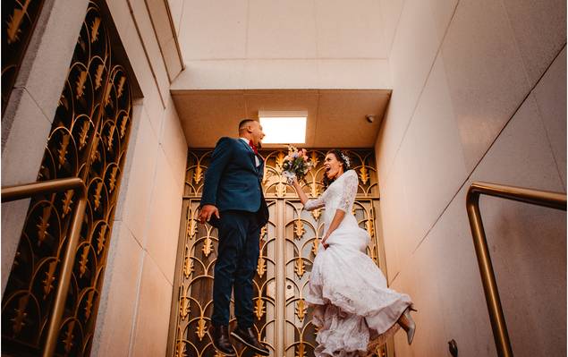 LDS Wedding  de Joyce & Nando | Templo de São Paulo
