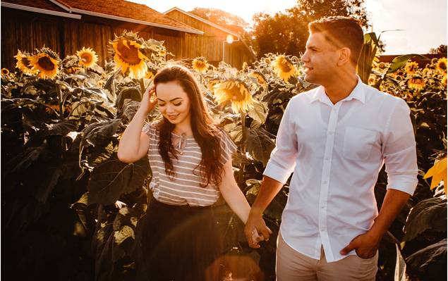 LDS Wedding  de Pâmela & João Victor | Pré-Wedding em Holambra