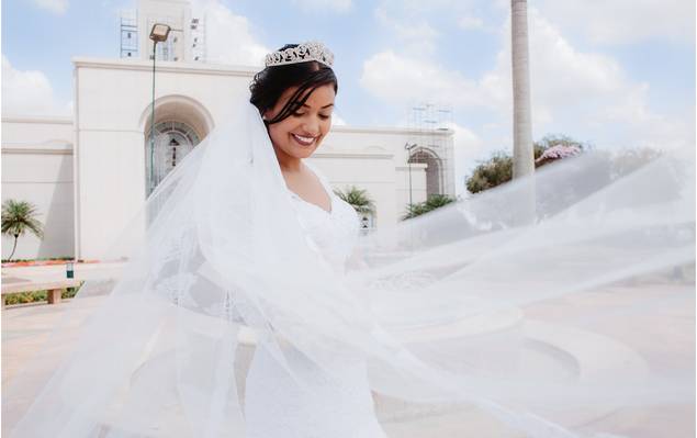 LDS Wedding  de Virginia & Igor | Templo de Campinas