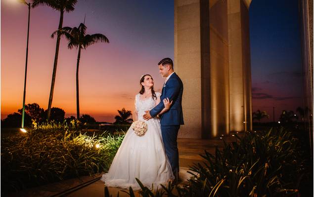LDS Wedding  de Pâmela & João Victor | Templo de Campinas