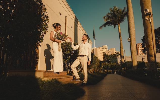 Casamento de Danielly & Eduardo | Casamento no Templo de São Paulo