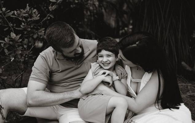 Família de Amanda, Caique e Theo