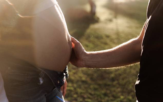 Gestante de Nataly e Saulo