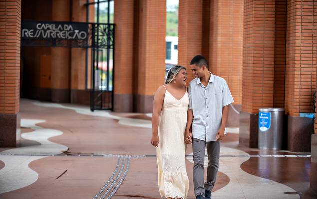 PRE-CASAMENTO de Pré-Casamento Eduarda & Endriw | Basílica de Aparecida