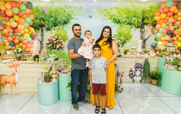 Aniversário Infantil de Aniversário Infantil 1 Ano - Laura  