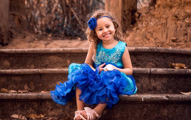 Ensaio Infantil de Ensaio Externo Infantil - Sophie 