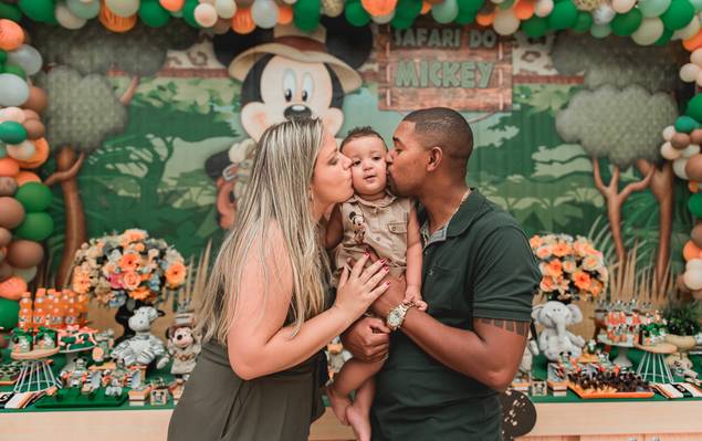 Aniversário Infantil de Aniversário Infantil 1 Ano - Samuel 