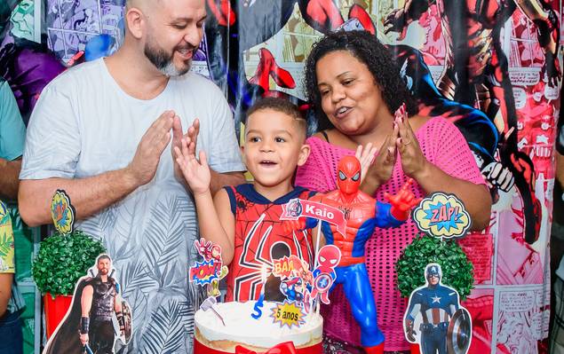 Aniversário Infantil de Aniversário Infantil 5 Anos - Kaio