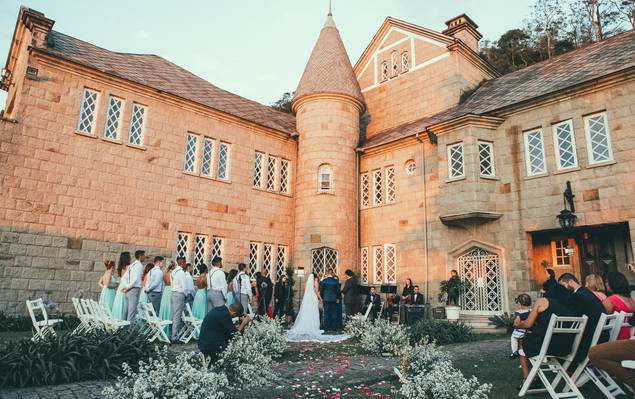 Casamentos de Já pensou casar em um castelo?