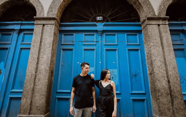Pre Wedding de Aquele ensaio diferente no centro da cidade