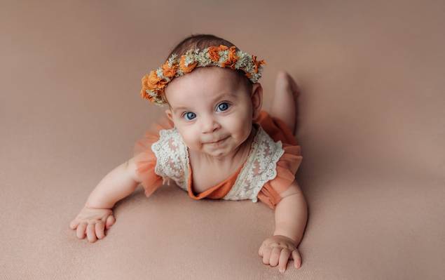 Acompanhamento de bebês de Lis 4 meses