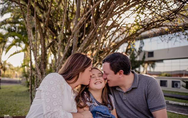 Família de Jaqueline, Nilmar e Gi