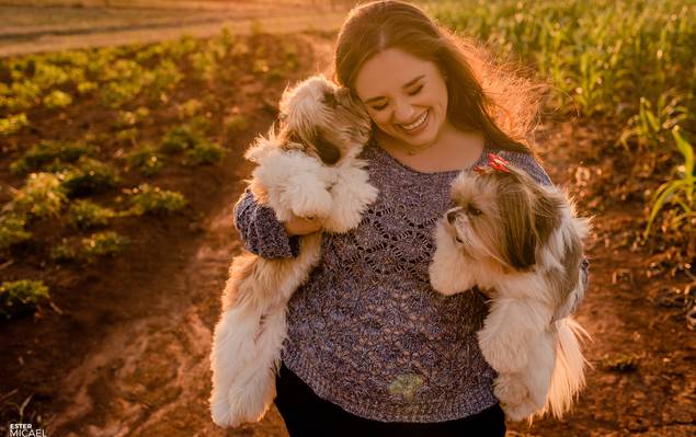Família de Jessica e Marcos na espera de Miguel.