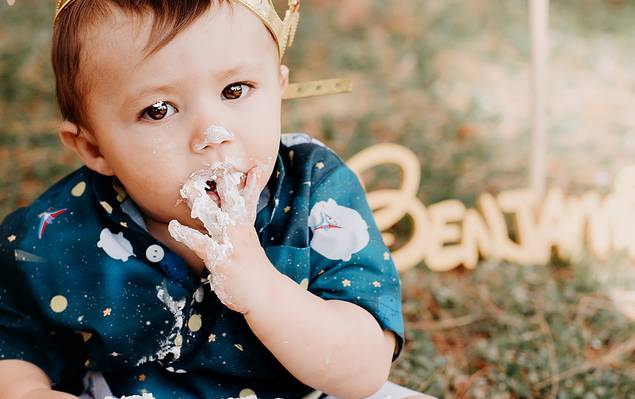 Ohana Família de Smash the cake | Benjamin