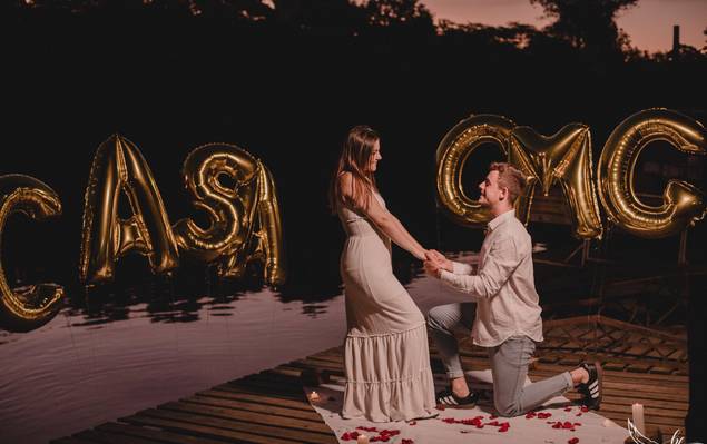 Casamento de Pré Wedding | Pedido de casamento Thais e Pedro