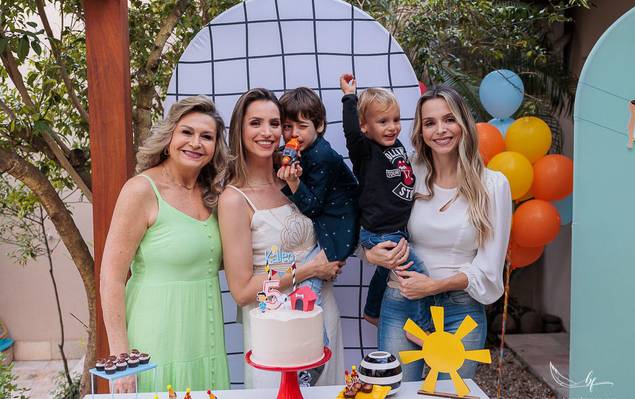 Ohana Família de Festa Infantil | Aniversário Kaleo e Filipe