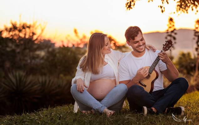 Ohana Família de Fotografia de Familia | Ensaio Gestante | A chegada do Breno