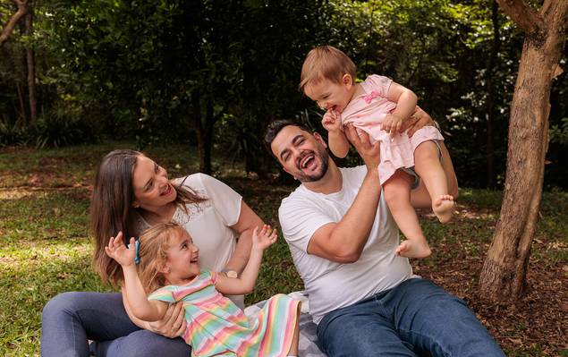 Ohana Família de Fotografia de Família | Ensaio da Família da Bibi